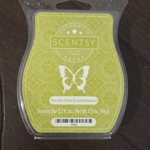 Scentsy Persian Lime & Sandalwood Scent Bar - Lime Green